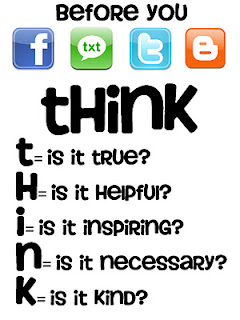before you fb txt tw or blog