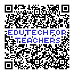 edutech for teacher qr vanity code